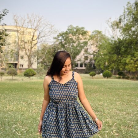 blossom peplum kurti
