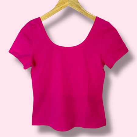 pink basic t-shirt