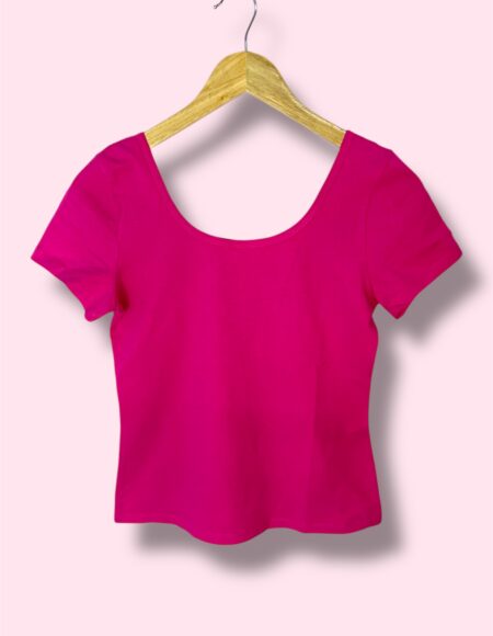 pink basic t-shirt