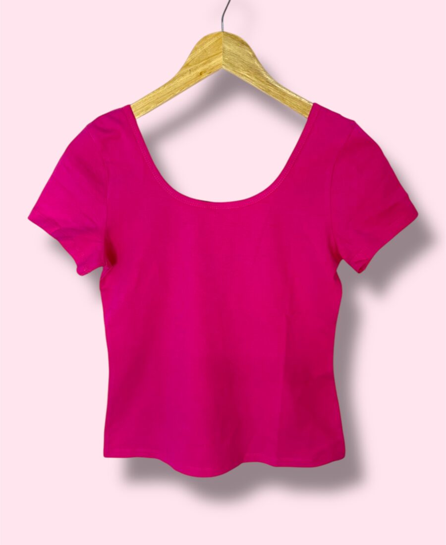 pink basic t-shirt